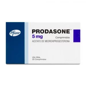 PRODASONA 5 MG 20 COM P.