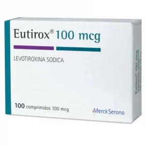 EUTIROX COM. 100MCG. 100 COMP LEVOTIROXINA