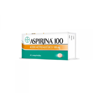 ASPIRINA COM.100MG.42