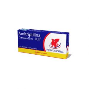 AMITRIPTILINA COM. 25MG. 24