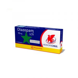 DIAZEPAM 10 MG X 20 LAB. CHILE CONTROLADO