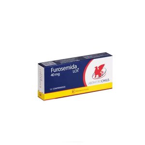 FUROSEMIDA 40 MG X 12 COMP LCH