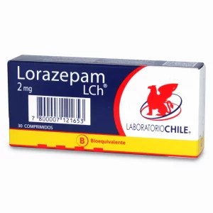 LORAZEPAM LCH. COM. 2MG. 30 (BE) CONTROLADO