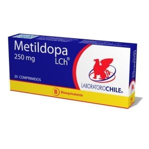 METILDOPA 250 MG X 30 COMPRIMIDOS