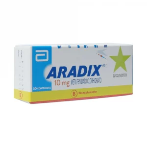 ARADIX RETAR 10 MG X 30 METILFENIDATO