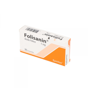 FOLISANIN COM.1MG.30