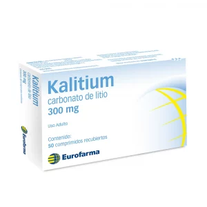 KALITIUM COM. 300MG. 50 CARBONATO DE LITIO