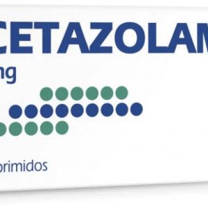 ACETAZOLAMIDA 250 MG X 20 COMP