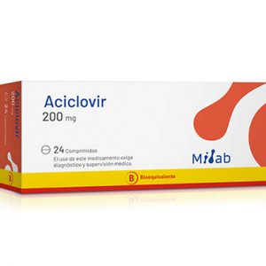ACICLOVIR 200 MG X 24 MINTLAB