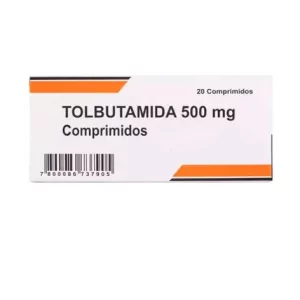 TOLBUTAMIDA  500 MG  X 20