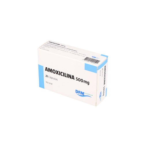 AMOXICILINA 500 MG .21 CAPS CENABAST