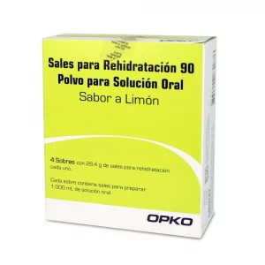 SALES REHIDRATANTES 60 MEQ INF X 8 SOBRES