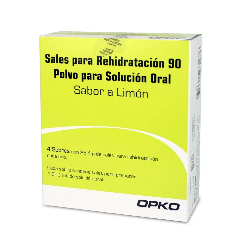 SALES REHIDRATANTES 60 MEQ INF X 8 SOBRES