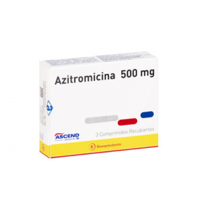 AZITROMICINA 500 MG X 3 COMP ASCEND