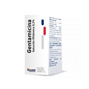 GENTAMICINA SOLUCION OFTALMICA 0.3%