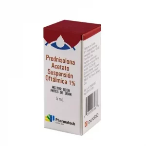 PREDNISOLONA ACETATO SUSP OFTALMICA 1%