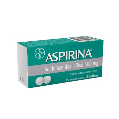 ASPIRINA COM.500MG.20