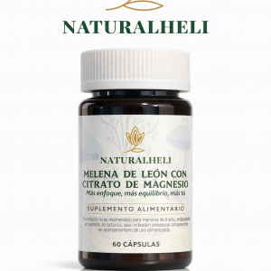 Melena de León con Citrato de Magnesio cápsulas suplemento natural